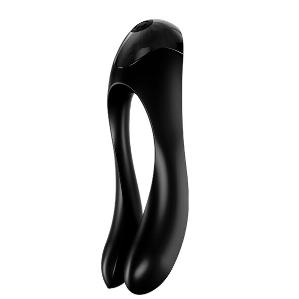 SATISFYER - WIBRATOR W KSZTAŁCIE PALUSZKA CUKROWEGO POMARAŃCZOWY