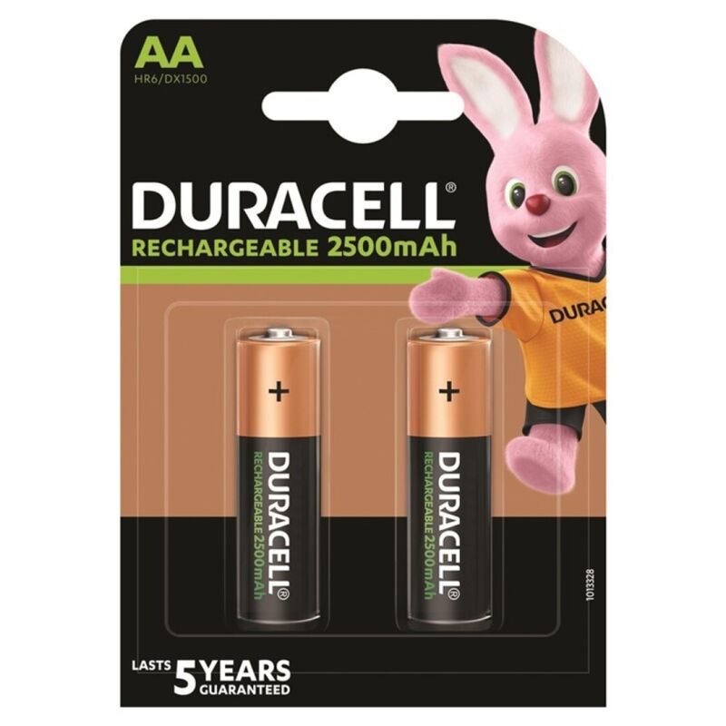 DURACELL - BATERIA ŁADOWALNA HR6 AA 2500mAh 2 SZTUKI