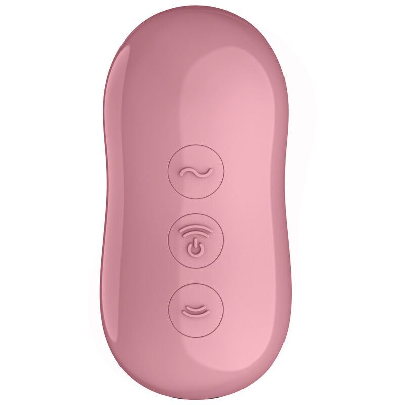 SATISFYER - STYMULATOR POWIETRZA Z WATĄ CUKROWĄ I WIBRATOR LILAC