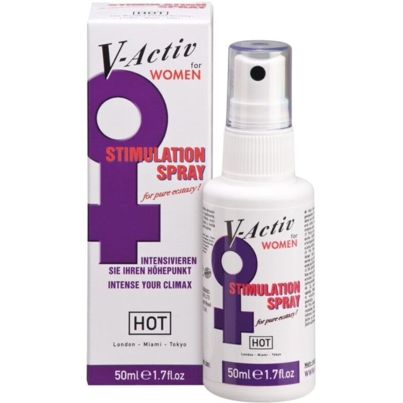 HOT - V-ACTIV PENIS POWER SPRAY DLA KOBIETY 50ML