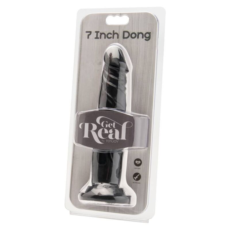 GET REAL - DONG 18 CM CZARNY
