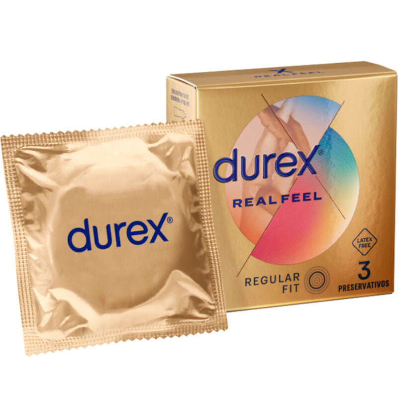 DUREX - PREZERWATYWY REAL FEEL 3 SZTUKI