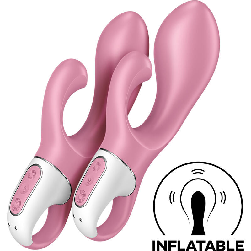 SATISFYER - POMPKA POWIETRZA KRÓLICZEK 2 RÓŻOWY