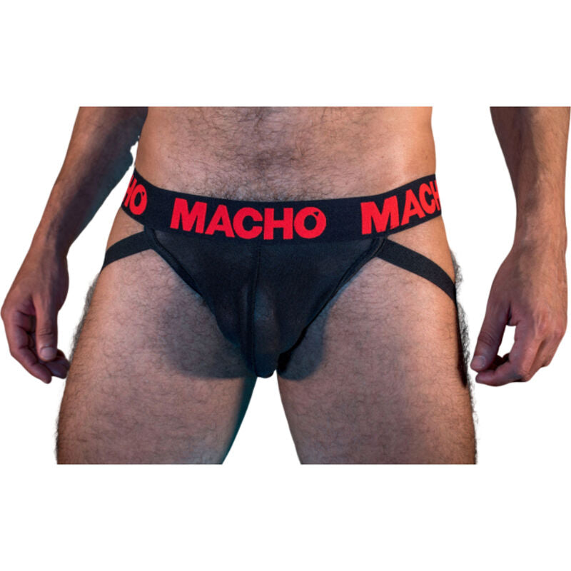 MACHO - MX26X2 JOCK CZARNO/CZERWONY S