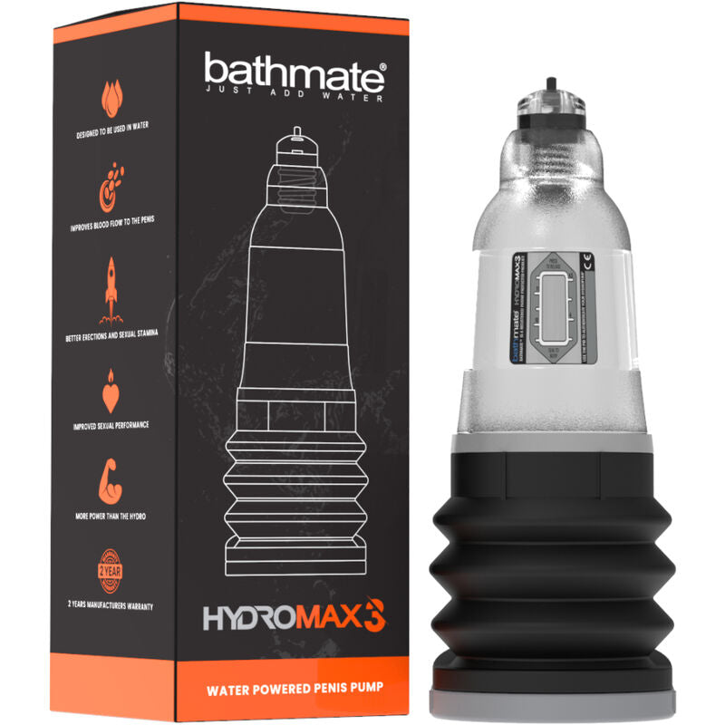 BATHMATE - HYDROMAX 3 PRZEŹROCZYSTY