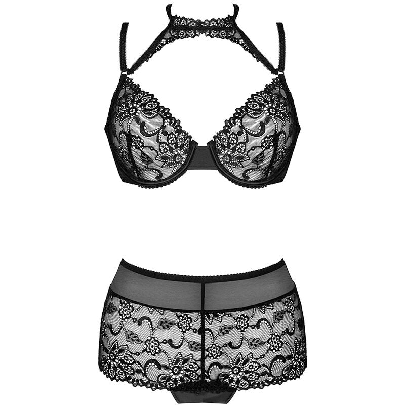 LIVCO CORSETTI FASHION - KOLEKCJA LINERA FOR THE SENSES BIUSTONOSZ + FIGI CZARNE