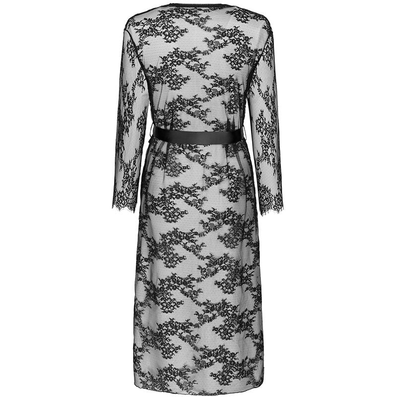 LIVCO CORSETTI FASHION - MOSTINA LC 90641 SZLAFROK CZARNY L/XL