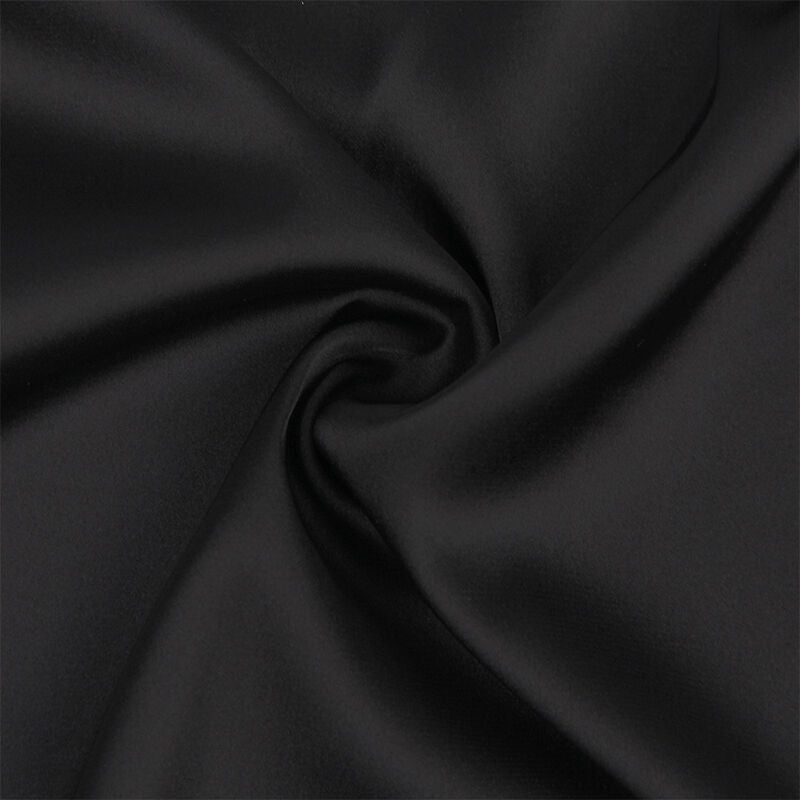 SUBBLIME - BABYDOLL Z KWIATOWYM NADRUKIEM NA PIERSIACH CZARNY S/M