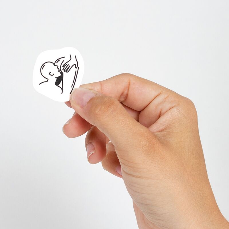 SECRET PLAY - ZESTAW 10 SZTUK TYMCZASOWYCH TATUAŻÓW KINKY COLLECTION