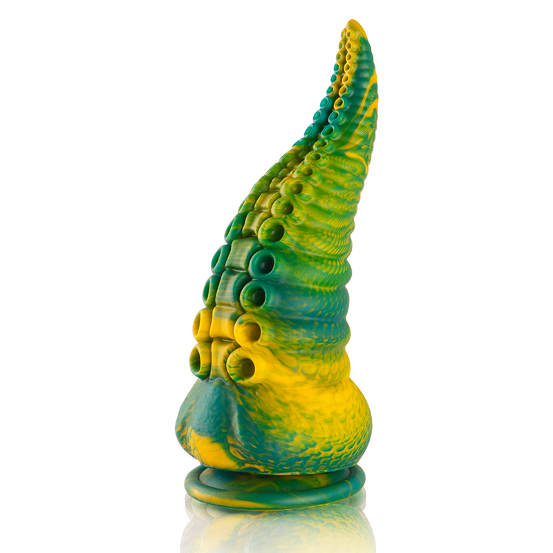 EPIC - CETUS GREEN TENTACLE DILDO DUŻY ROZMIAR