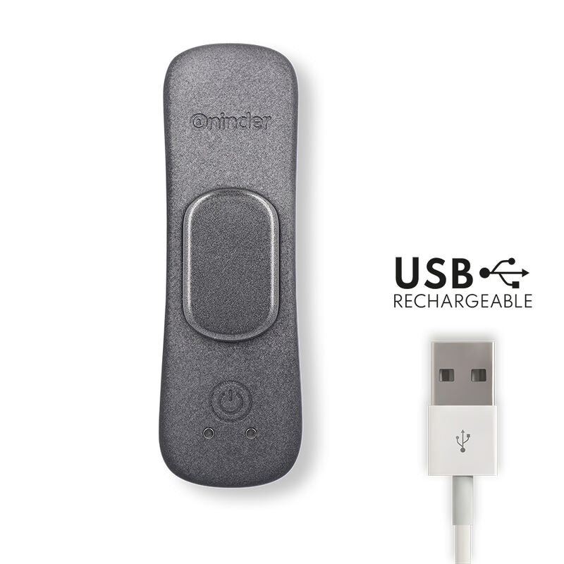 ONINDER - MANILA PANTY WIBRATOR AKUMULATOROWY 9 PRĘDKOŚCI 9,6 CM X 2,6 CM - BEZPŁATNA APLIKACJA