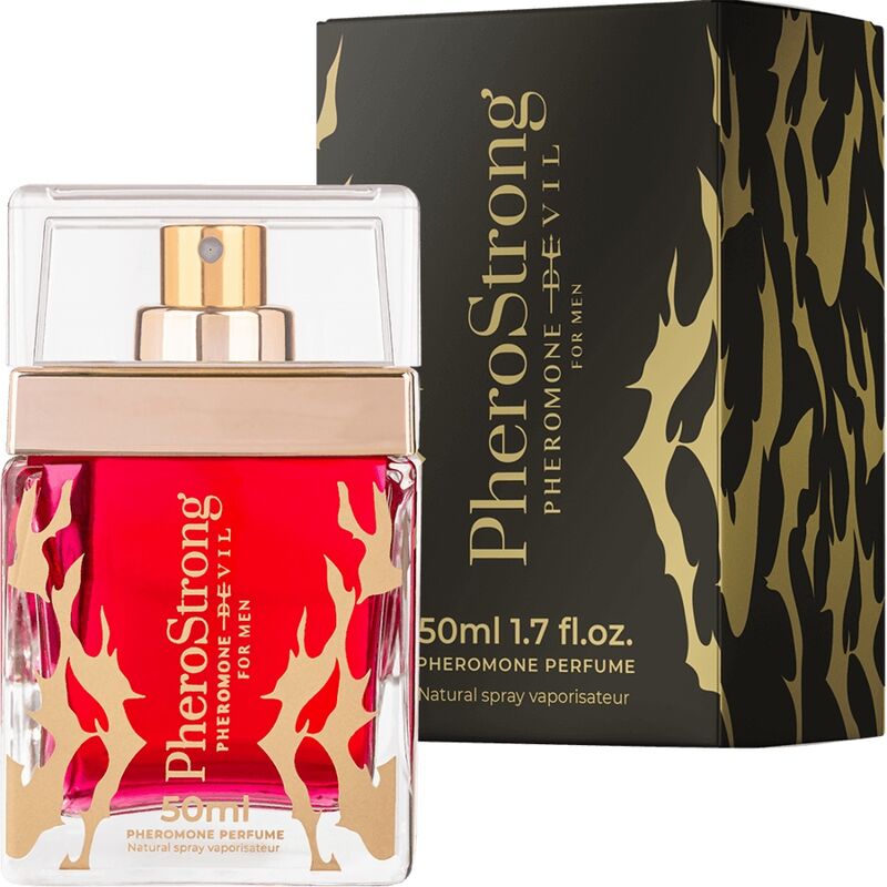 PHEROSTRONG - PERFUMY FEROMONOWE DEVIL DLA MĘŻCZYZN 50 ML