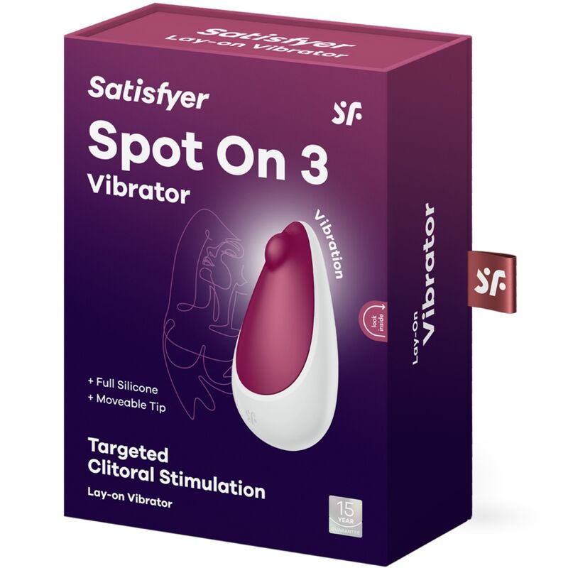 SATISFYER - SPOT ON 3 STYMULATOR ŁECHTACZKI BERRY
