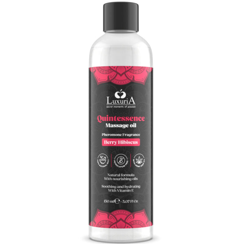 INTIMATELINE LUXURIA - OLEJEK DO MASAŻU JAGODOWY 150 ML