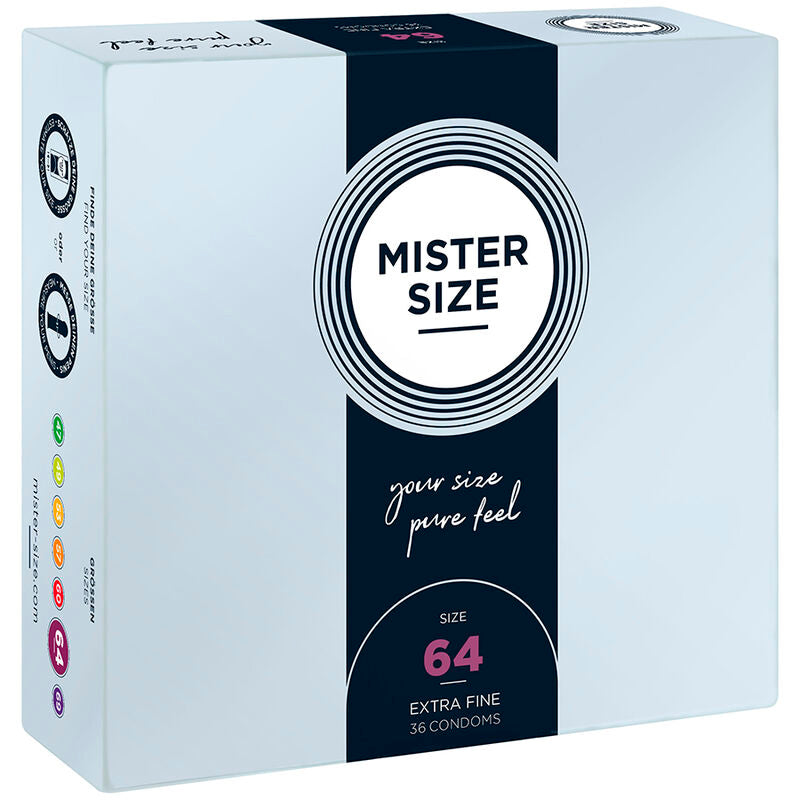 MISTER SIZE - PREZERWATYWY ROZMIAR XXL 64 MM (36 SZTUK)