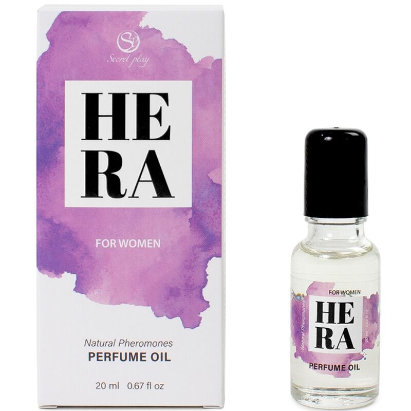 SECRETPLAY - HERA NATURALNE PERFUMY FEROMONY W OLEJKU DLA KOBIET 20 ML
