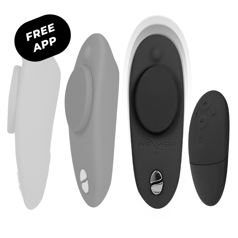 WE-VIBE - MOXIE + CZARNY WIBRATOR ŁECZKOWY
