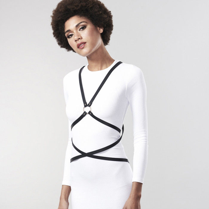 BIJOUX INDISCRETS MAZE - UPRZĄŻ WIELOkierunkowa CZARNA