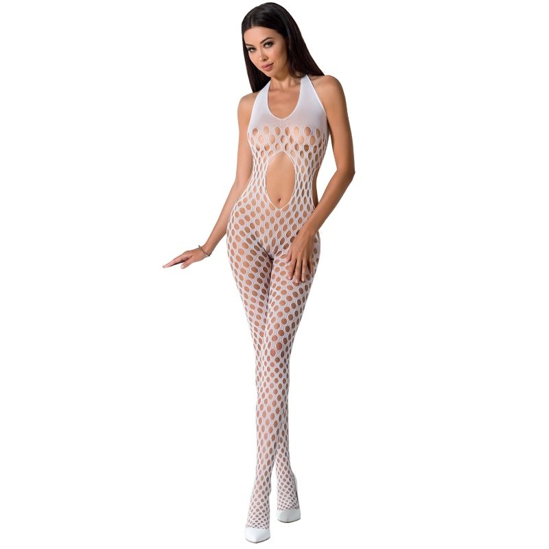 PASSION - KOBIETA BS065 BODYSTOCKING CZARNY ROZMIAR JEDNORAZOWY