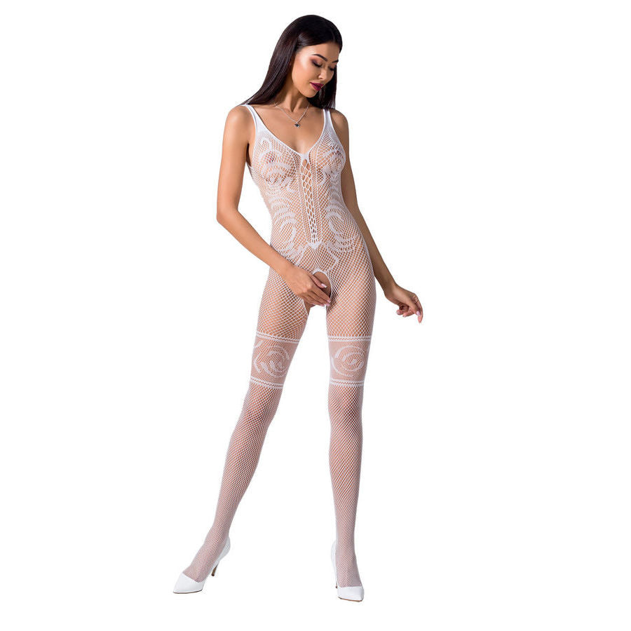PASSION - KOBIETA BS069 BODYSTOCKING CZARNY JEDNORAZOWY ROZMIAR
