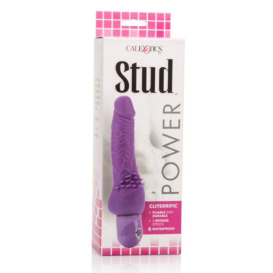 CALEXOTICS - POWER STUD CLITERRIFIC PURPURE WIBRATOR
