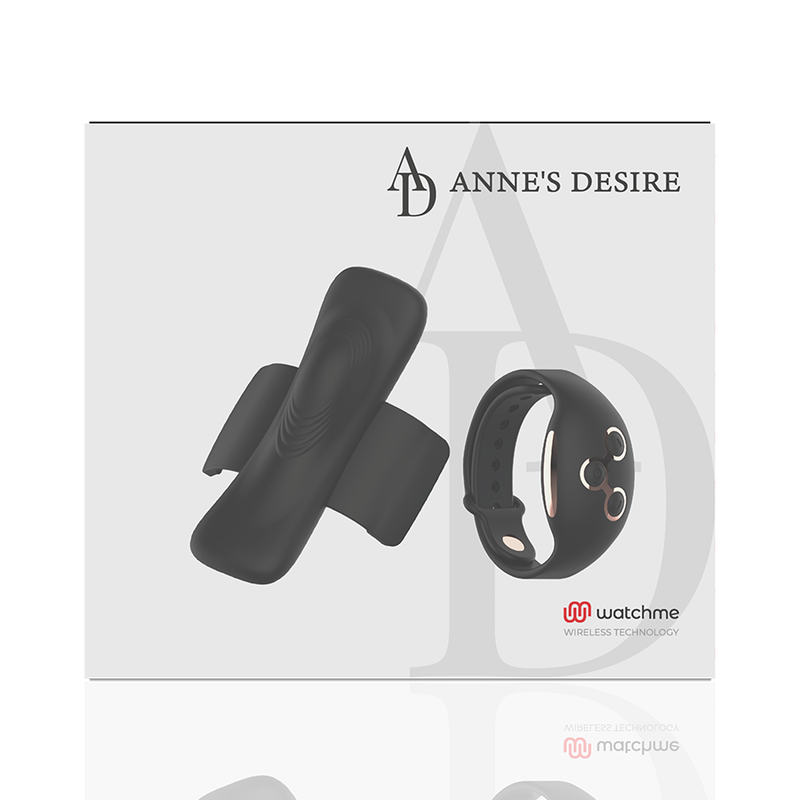 ANNE'S DESIRE - TECHNOLOGIA PRZYJEMNOŚCI MAJTEK A WATCHME CZARNO/ZŁOTO