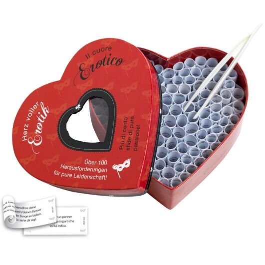 Drażnij i proszę - HERZ VOLLER EROTIK i IL CUORE EROTIC RED