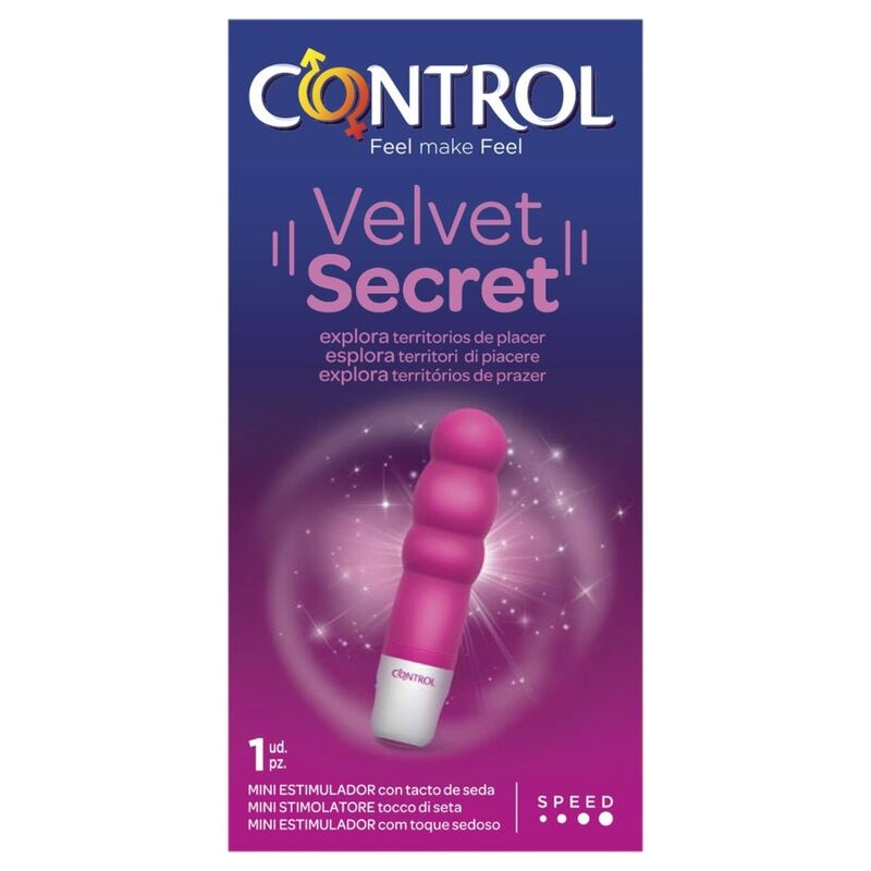 KONTROLA - MINI STYMULATOR VELVET SECRET