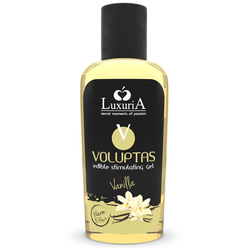 INTIMATELINE LUXURIA - VOLUPTAS jadalny żel do masażu o działaniu rozgrzewającym - wanilia 100 ML