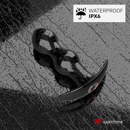 ANBIGUO - WATCHME ZDALNIE STEROWANY WIBRATOR ANALNY TIBERIO