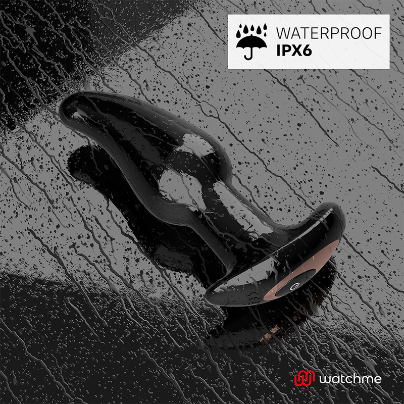 ANBIGUO - WATCHME PILOT Z WIBRATOREM ANALNYM Z OBROTAMI PEREŁ AMADEUS