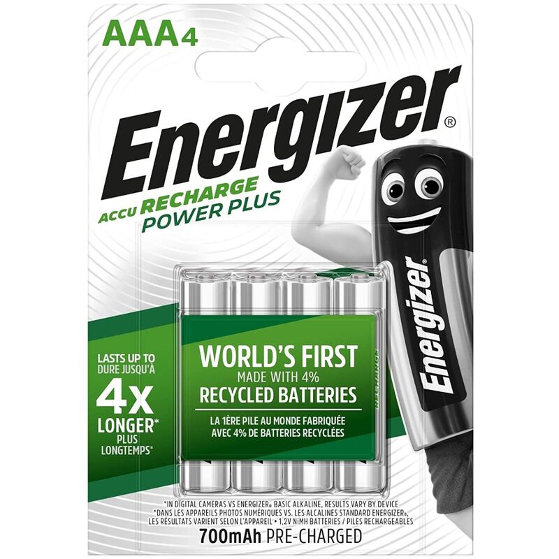 ENERGIZER - BATERIE DO ŁADOWANIA AAA4 BLISTER 4