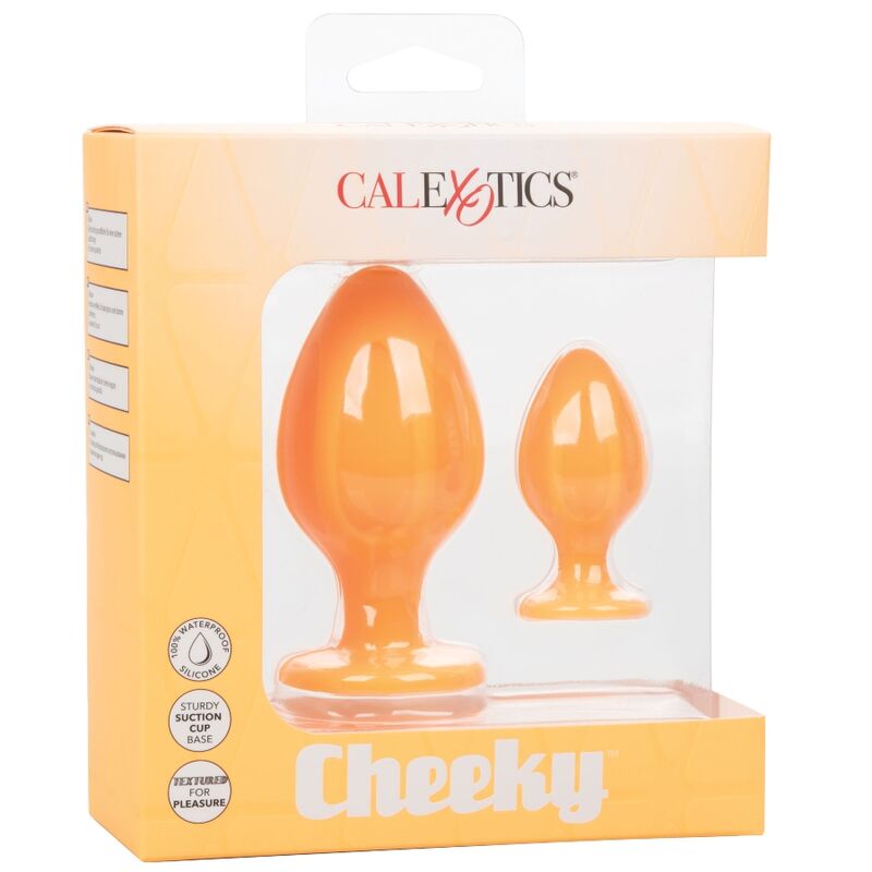 CALEXOTICS - CHEEKY BUTTPLUG POMARAŃCZOWY