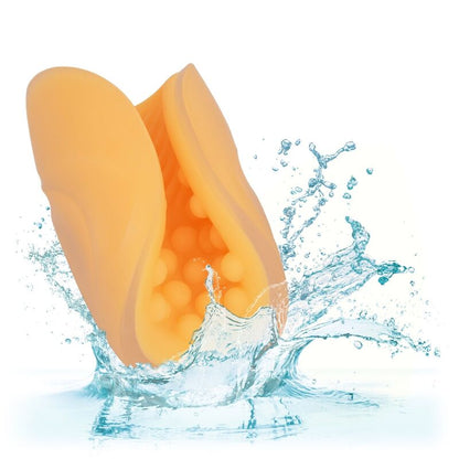 CALEXOTICS - MASTURBATOR Z KORALIKOWYM UCHWYTEM POMARAŃCZOWY