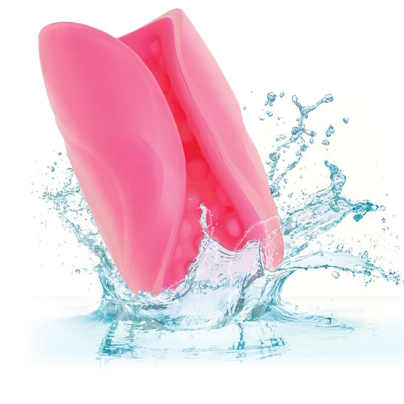 CALEXOTICS - MASTURBATOR Z UCHWYTEM KORALIKOWYM