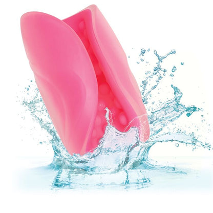 CALEXOTICS - MASTURBATOR Z UCHWYTEM KORALIKOWYM