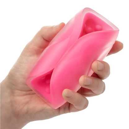 CALEXOTICS - MASTURBATOR Z UCHWYTEM KORALIKOWYM