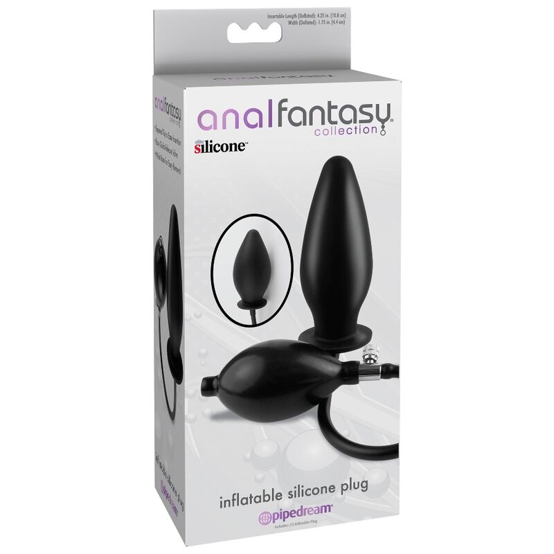 ANAL FANTASY - DMUCHANY KOREK SILIKONOWY
