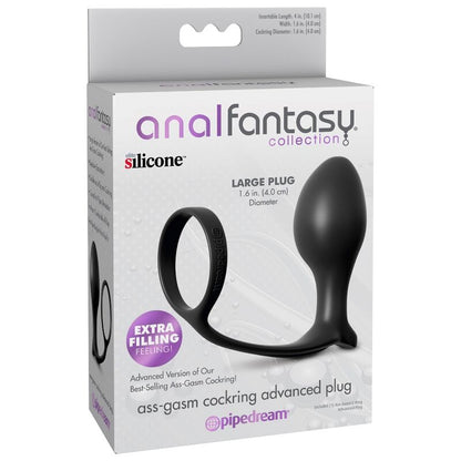 ANAL FANTASY - KOLEKCJA ASS-GASM ADVANCED RING Z CZOPEM ANALNYM