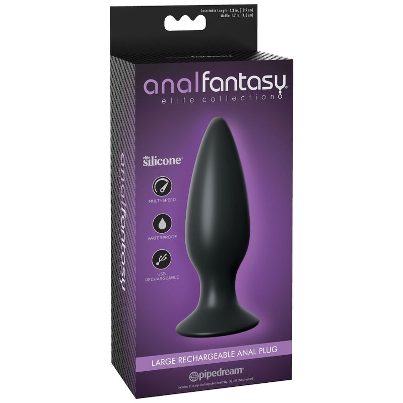 ANAL FANTASY ELITE COLLECTION - KOREK ANALNY Z MOŻLIWOŚCIĄ ŁADOWANIA
