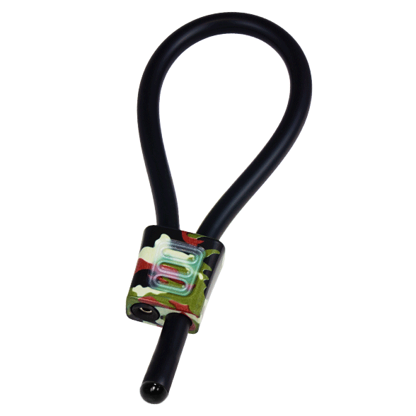 ELECTRASTIM - PRESTIGE ELECTRALOOPS REGULOWANE PIERŚCIENIE NA PENISA KAMUFLAŻ