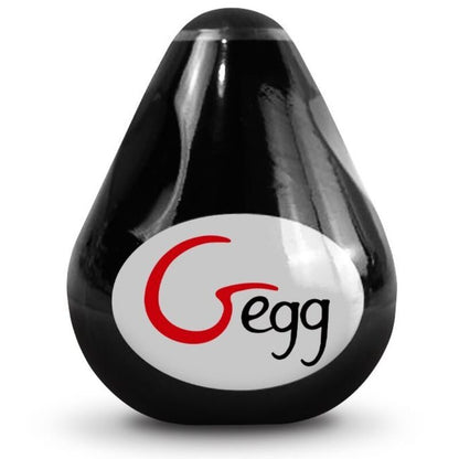 G-VIBE - WIELOKROTNEGO UŻYTKU TEKSTUROWANY MASTURBATOR EGG BLACK