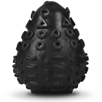 G-VIBE - WIELOKROTNEGO UŻYTKU TEKSTUROWANY MASTURBATOR EGG BLACK