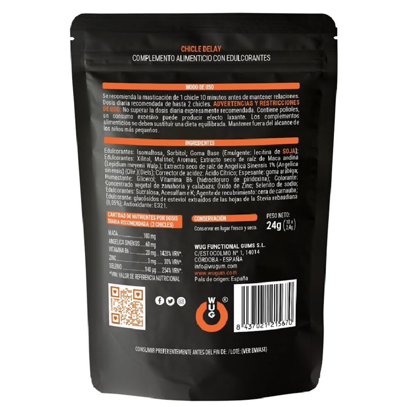 WUG SEX SENSE - DELAY CUM DELAYER 10 JEDNOSTEK