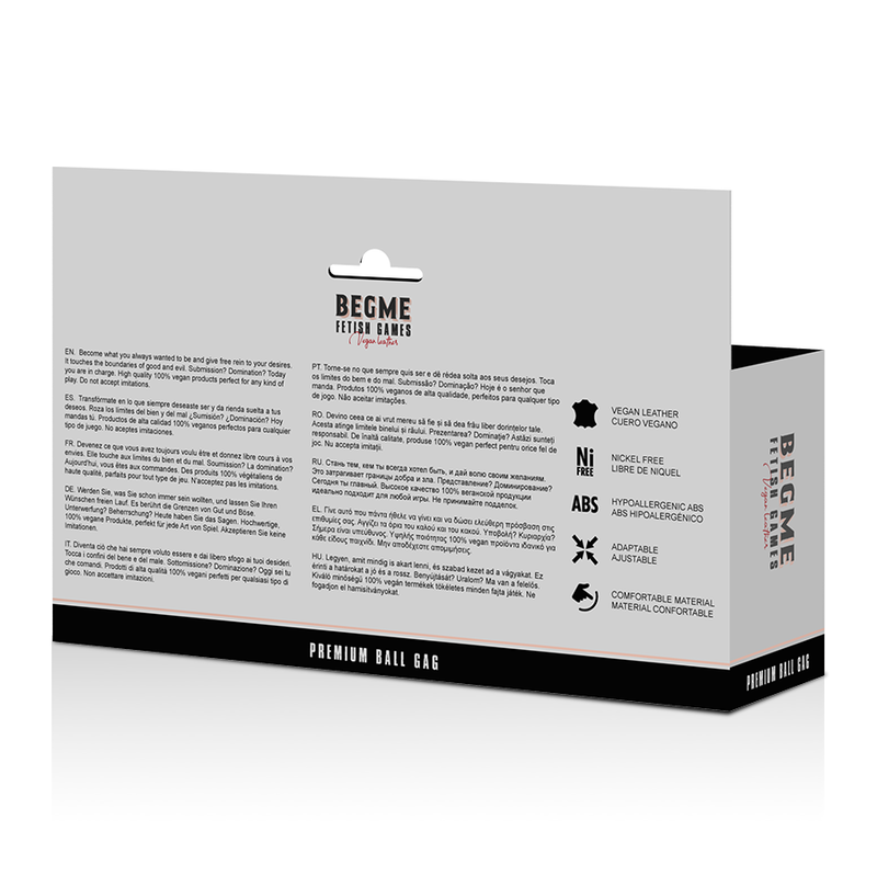 BEGME - CZERWONA EDYCJA WEGAŃSKA SKÓRA SZCZĘKA