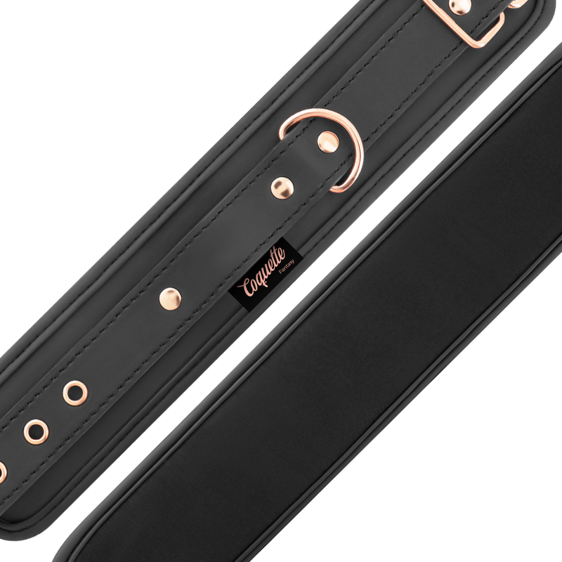 COQUETTE CHIC DESIRE - FANTASYCZNE MANKIETY DO KOSTKI Z PODSZEWKĄ Z NEOPRENU