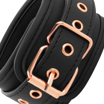 COQUETTE CHIC DESIRE - FANTASYCZNE MANKIETY DO KOSTKI Z PODSZEWKĄ Z NEOPRENU