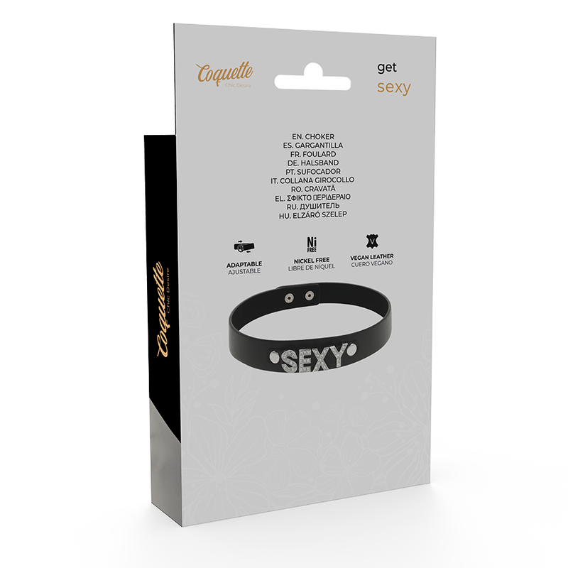 COQUETTE CHIC DESIRE - SEKSUALNY DUSZ Z WEGAŃSKIEJ SKÓRY