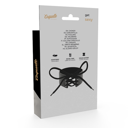 COQUETTE CHIC DESIRE - OBROŻKA Z WEGAŃSKIEJ SKÓRY