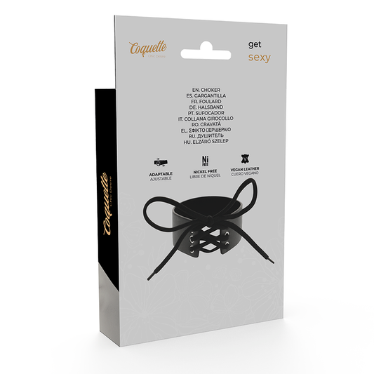 COQUETTE CHIC DESIRE - OBROŻKA Z WEGAŃSKIEJ SKÓRY